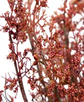 24" Autumn Harvest Burgundy Berry Artificial Wreath - Unlit
