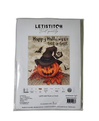 LetiStitch Counted Cross Stitch Kit Trick or treat Leti956