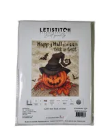 LetiStitch Counted Cross Stitch Kit Trick or treat Leti956 - Assorted Pre