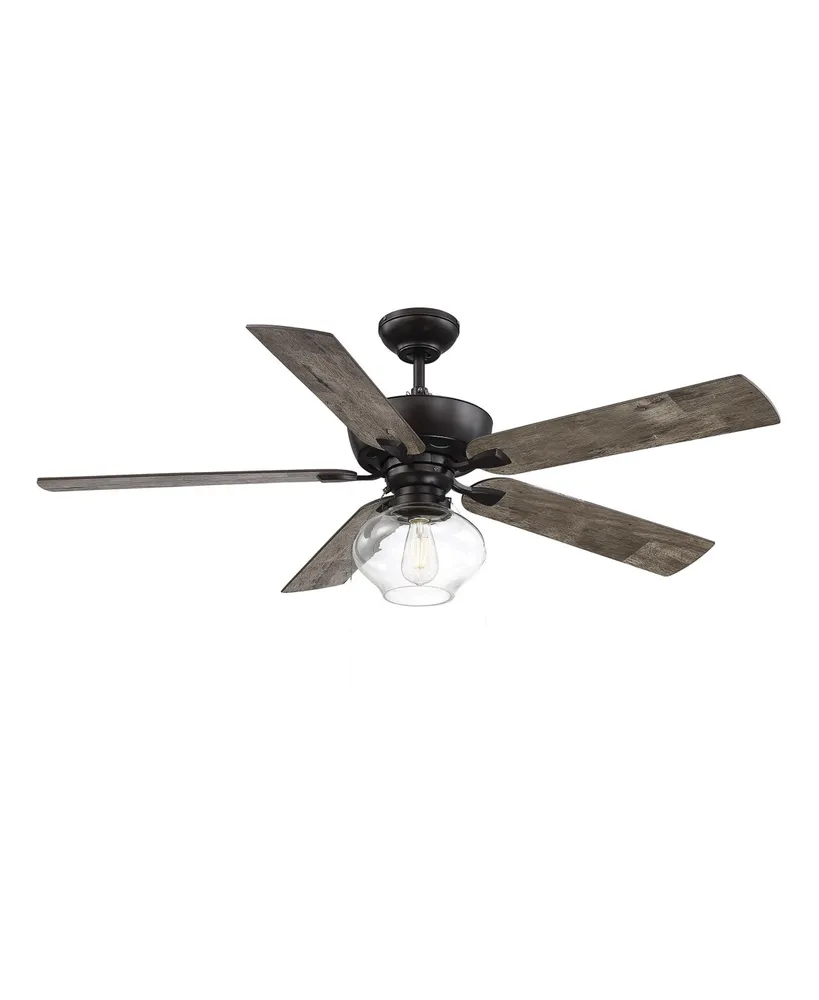 Trade Winds Lighting 1-Light Ceiling Fan