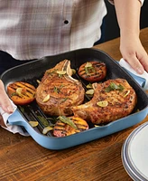 KitchenAid Enameled Cast Iron, 11" Square Grill Roasting Pan