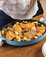 KitchenAid Enameled Cast Iron 2.5 Quart Au Gratin Roasting Pan