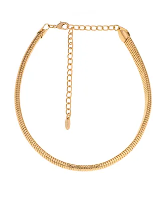 Ettika Your Essential Flex Snake Chain 18K Gold Plated Necklace