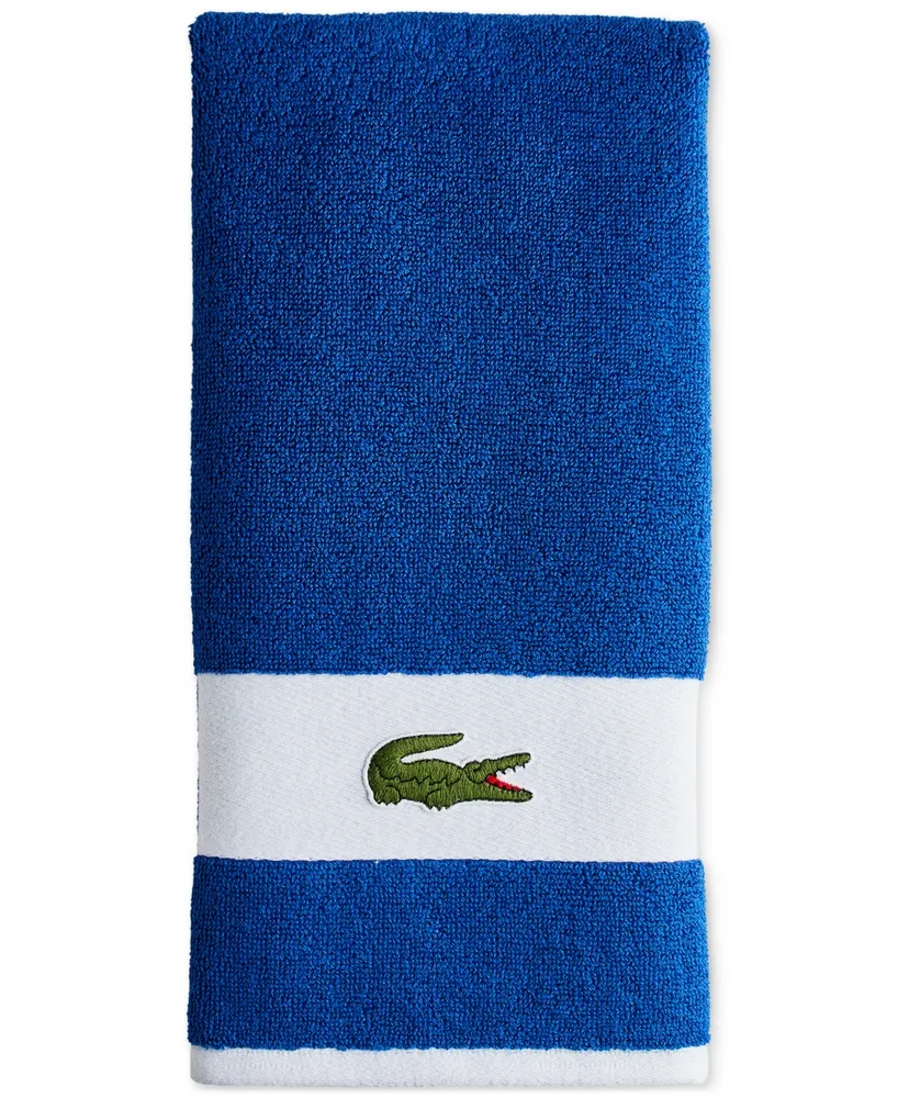 Lacoste Heritage Sport Stripe Cotton Hand Towel