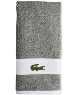 Lacoste Heritage Sport Stripe Cotton Hand Towel