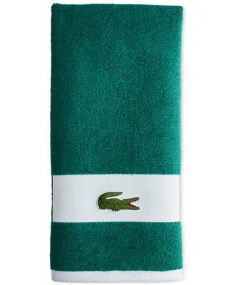 Lacoste Heritage Sport Stripe Cotton Hand Towel