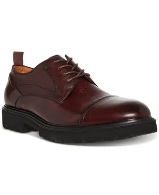 Steve Madden Men's Epcot Oxford Leather Dress Shoes