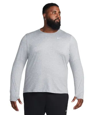 Nike Men's Element Dri-fit Long-Sleeve Crewneck T-Shirt