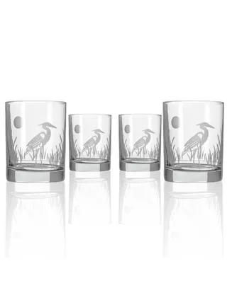 Rolf Glass Heron Double Old Fashioned 14Oz