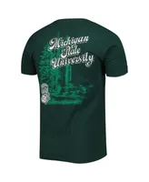 Men's Green Michigan State Spartans Vault Premium T-shirt