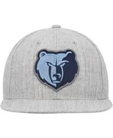 Men's Mitchell & Ness Heather Gray Memphis Grizzlies Hardwood Classics 2.0 Snapback Hat