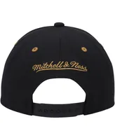 Men's Mitchell & Ness Black Vegas Golden Knights Lofi Pro Snapback Hat