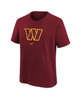 Preschool Boys and Girls Nike Burgundy Washington Commanders Team Wordmark T-shirt