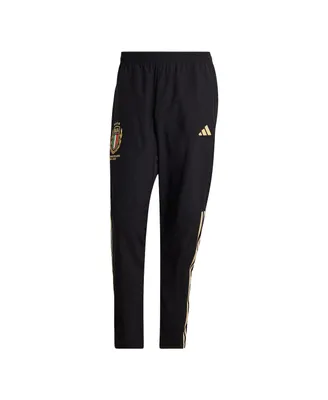 Men's adidas Black Italy National Team 125th Anniversary Pants