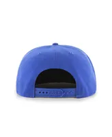 Men's '47 Brand Blue Orlando Magic Sure Shot Captain Snapback Hat