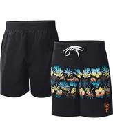 Men's G-iii Sports by Carl Banks Black San Francisco Giants Breeze Volley Swim Shorts