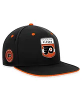 Men's Fanatics Black Philadelphia Flyers Nhl Draft Snapback Hat