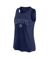 Women's Fanatics Navy Dallas Cowboys Classic Rhine Tank Top