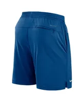 Men's Nike Royal Indianapolis Colts Sideline Performance Shorts