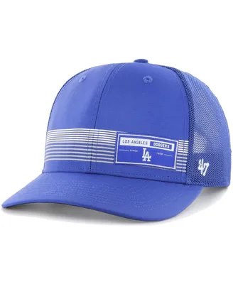 Men's '47 Brand Royal Los Angeles Dodgers Rangefinder Brrr Trucker Adjustable Hat