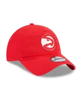 Men's New Era Red Atlanta Hawks 2023 Nba Draft 9TWENTY Adjustable Hat