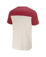 Men's Nfl X Darius Rucker Collection by Fanatics Cream San Francisco 49ers Colorblocked T-shirt