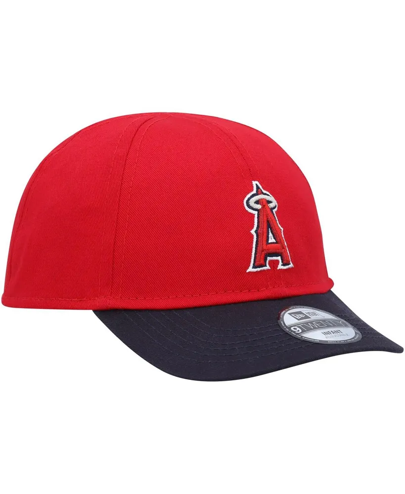 Infant Boys and Girls New Era Red Los Angeles Angels Team Color My First 9TWENTY Flex Hat