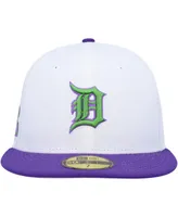 Men's New Era White Detroit Tigers 1984 World Series Side Patch 59FIFTY Fitted Hat