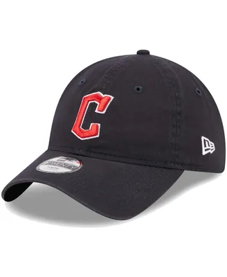Little Boys and Girls New Era Navy Cleveland Guardians Team 9TWENTY Adjustable Hat