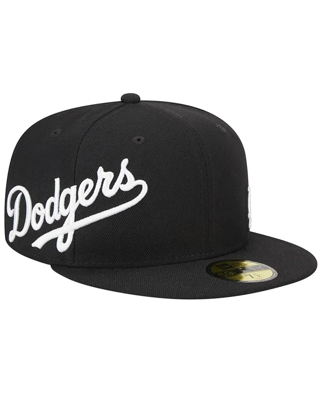 LA Dodgers Retro Jersey Script Grey 59FIFTY Fitted Cap