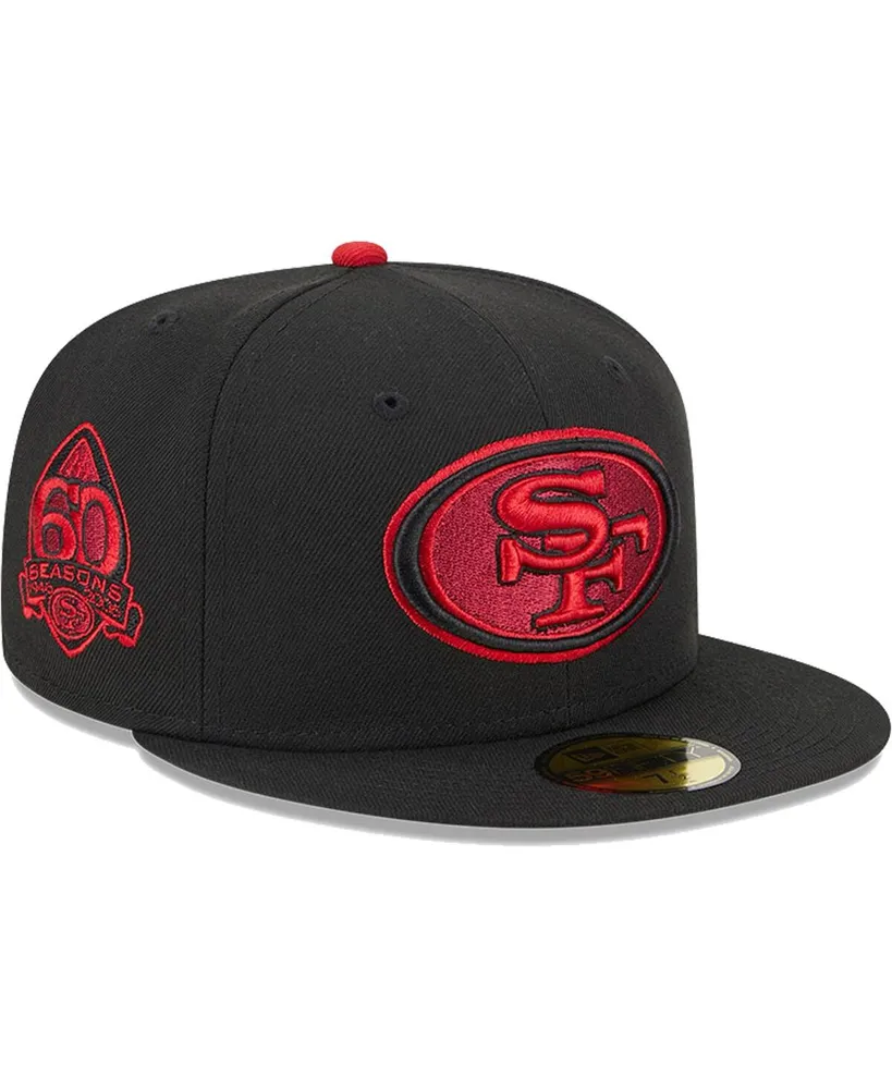 San Francisco 49ers New Era Citrus Pop 59FIFTY Fitted Hat - Scarlet