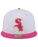 Men's New Era White, Pink Chicago White Sox 2005 World Champions 59FIFTY Fitted Hat