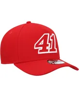 Men's New Era Scarlet Ryan Preece Logo 9FORTY Adjustable Hat