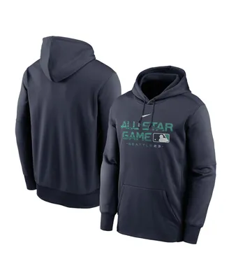 Men's Nike Navy 2023 Mlb All Star Game Therma Fleece Pullover Hoodie