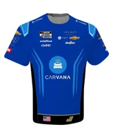 Men's Legacy Motor Club Team Collection Blue Jimmie Johnson Carvana Sublimated Uniform T-shirt