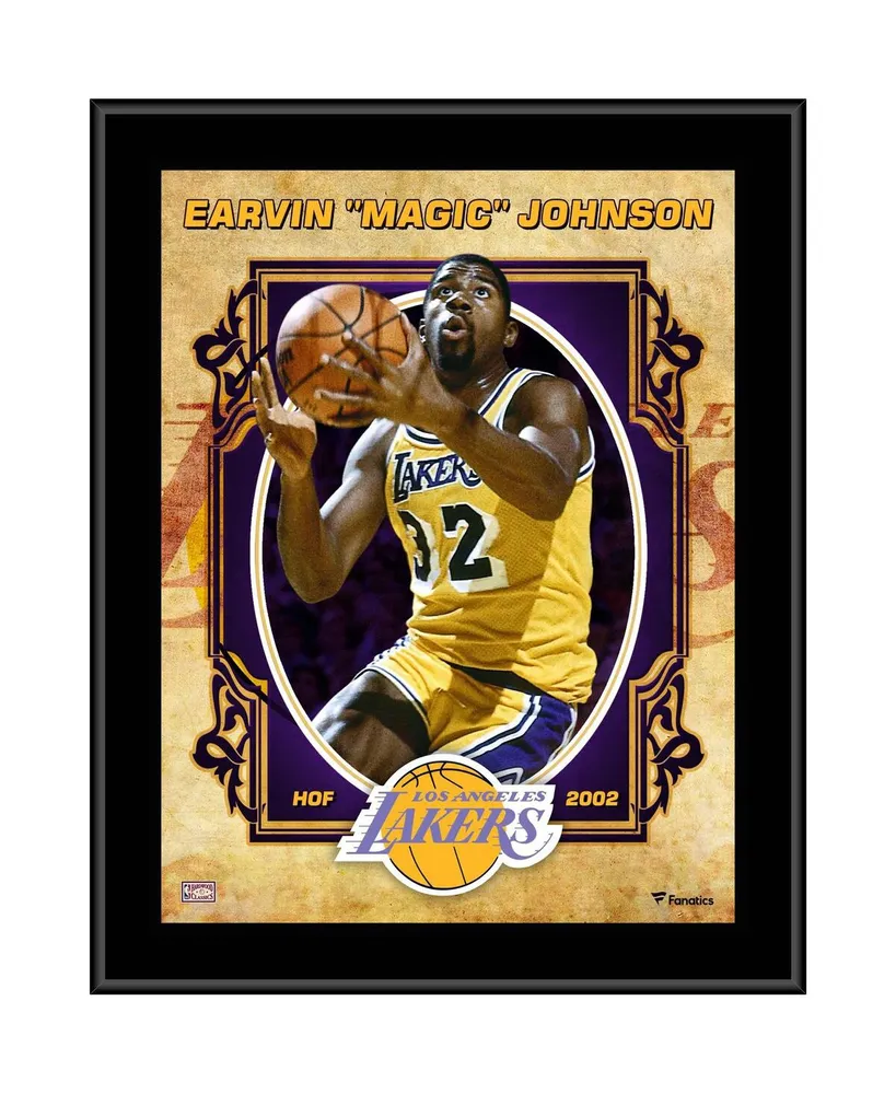 Lids Magic Johnson Los Angeles Lakers Mitchell & Ness Sublimated