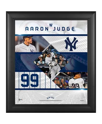 Aaron Judge New York Yankees Framed 15" x 17" Stitched Stars Collage