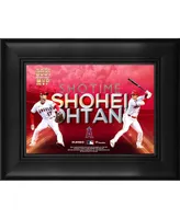 Shohei Ohtani Los Angeles Angels 2021 Al Mvp Framed 5" x 7" Collage