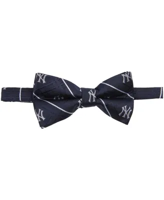 Men's Navy New York Yankees Oxford Bow Tie