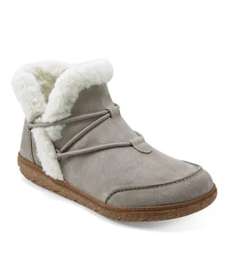 Earth Women's Fleet Cold Weather Lace-Up Casual Booties