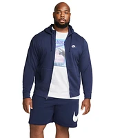 Nike Men's Sportswear Club Fleece Full-Zip Hoodie