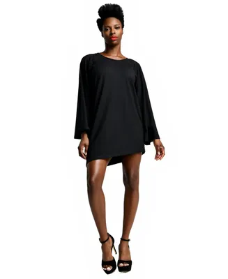 Dai Moda Plus Kitty Asymmetric Tshirt Dress