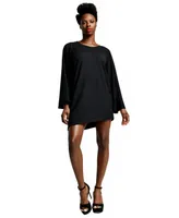 Dai Moda Plus Kitty Asymmetric Tshirt Dress