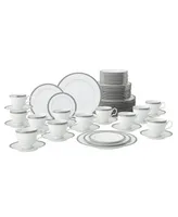 Noritake Charlotta Platinum Piece Dinnerware Set