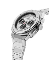 Alpina Men's Swiss Chronograph Alpiner Stainless Steel Bracelet Watch 41mm - Silver