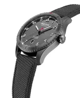 Alpina Men's Swiss Automatic Startimer Pilot Gray Rubber Strap Watch 41mm