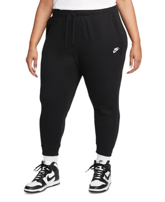 Nike Plus Active Sportswear Club Mid-Rise Fleece Jogger Pants