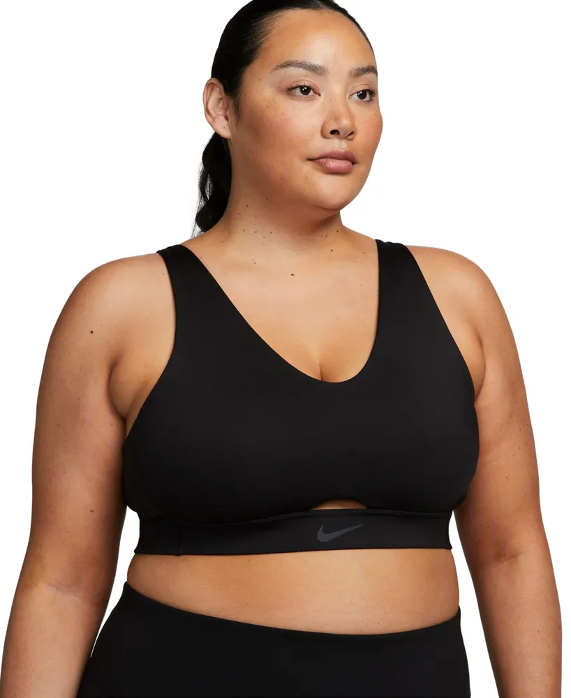 Nike Dri-FIT Swoosh Women's Medium-Support Padded Sports Bra (Plus Size,  1X) at  Women's Clothing store