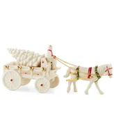 Lenox Mistletoe Park Village Farm Wagon, Exclusively at Macy's