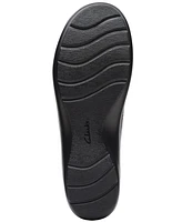 Clarks Women's Cora Haley Mixed-Texture Tie-Top Loafers